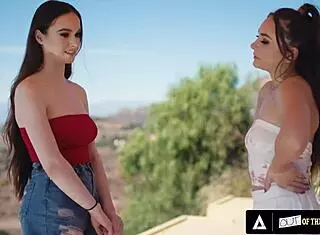 out of the family - two stepsisters hazel moore and aften opal fuck together like old times