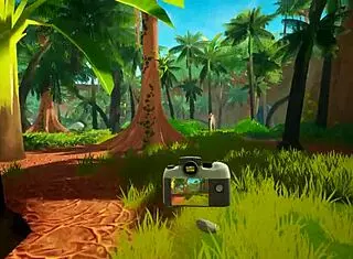 sapphire safari futanari hentai game pornplay ep 1 pokemon like monster futa girls photoshoot on desert island