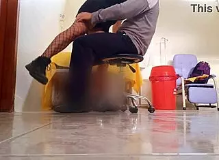 Leaked homemade video shows Latina milf with huge tits touched in hospital emergency room