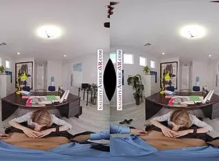 Naughty America - Abby Adams Works in Office Setting