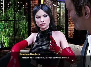 cartoon whore licks nipples in fashion business gameplay ep 3