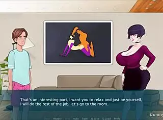 dr johnson sucks cock on knees in office