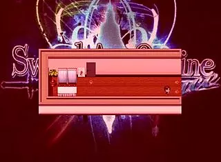 observing two brothers fucking a witch in the online game, leading to hentai anime masturbation and cum