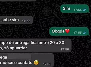 delivery guy receives payment in another way