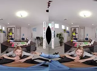 Naughty America - Abby Adams Works in Office Setting