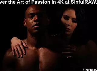 Anna De Ville And Aaron Rock's Hot Interracial Fucking 😘