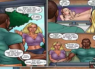 Cheating wife gets pussy licked by BBC black stud in lesson from the neighbor pt 2.