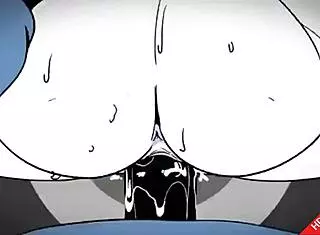 Mime and Dash Engage in Hentai Anime Cartoon Action