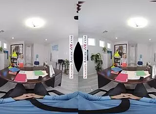 Naughty America - Abby Adams Works in Office Setting