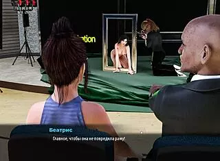 cartoon whore licks nipples in fashion business gameplay ep 3