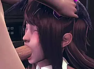 Succubus surprises me at night in uncensored 3D hentai