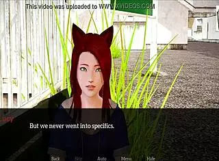 in my new family hentai, redhead teen explores 3d anime world