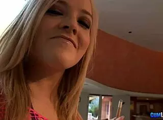 Alexis Texas Big Booty Blonde Speaks Spanish on Cumlouder Sofa