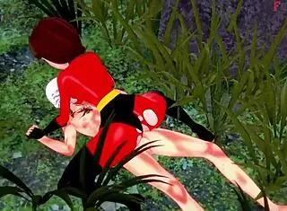 Elastigirl Gets Nailed on a Forest Mission in Full Movie