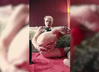 Do you want to see hard anal with a huge dildo and facefuck?