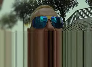 American Hooker Smokes Before Semi-Public Blowjob and Apartment Facial