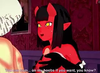 Meru the succubus says, 'I'm having intense fucking in this full fantasy'