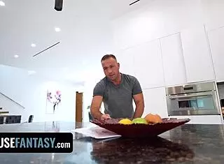 big dick stepbro and raunchy step-sis corrupt innocent tenant into freeuse pussy for rent