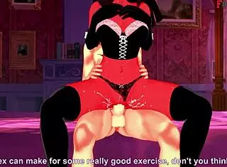 Meru the succubus says, 'I'm having intense fucking in this full fantasy'