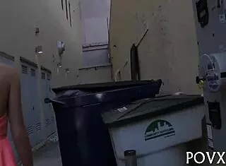 Teen Bends Over for Deep-Throat Blowjob and Hard POV Sex