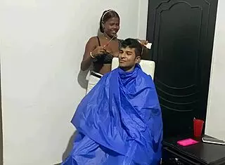 i went to cut my hair and ended up fucking the stylist hard