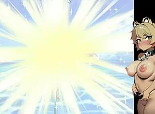 Confronting the sea devil in fishing game