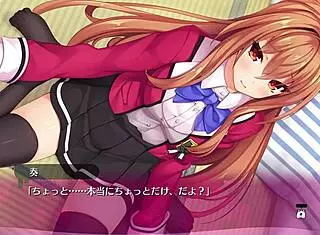 I enjoy this bukkake hentai game with lingerie and blowbang scenes