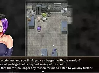 KARRYNS PRISON PORNPLAY HENTAI GAME EP 12 ROUGH THREESOME WITH A SLIME MONSTER AND A THUG