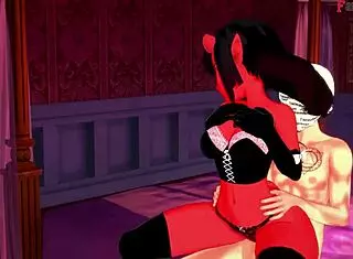 Meru the succubus says, 'I'm having intense fucking in this full fantasy'