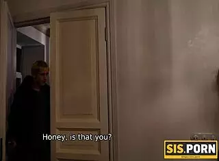 russian boy won't forget dirty stepsister doggystyle banging