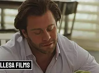 Seth Gamble and Cecilia Lion share intimate table moments