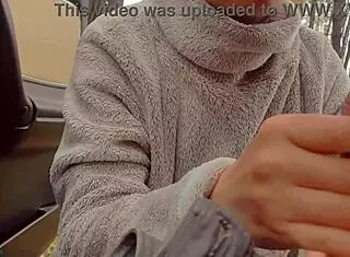 Intense Blowjob from Highway MILF Whore Ends with Cum on Face