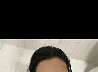 sex in bathroom with deepthroat and cum on face