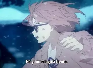 Kyoukai No Kanata Episode 12 Portuguese Dubbed 1080P High Definition!