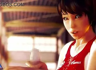 3D Hentai Animation with Athlete Screwed in Tight Clothes