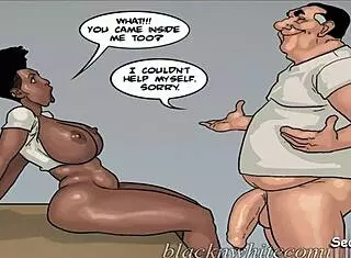 The Mayor S4 Ep8 - Lesbian Chick Endures Rough Monster Cock