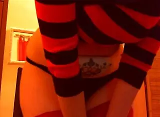 crazy orgasms from double penetration with dildo