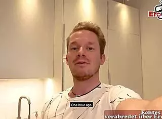 German Milf in Nylon Stockings