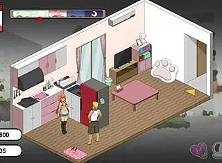 Hentai game: cheating big boobs wife fucked by old handyman in cuckold scenario