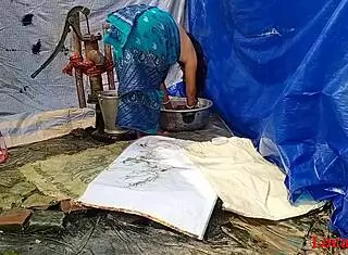 desi village wife gets hardcore outdoor banging on ranch