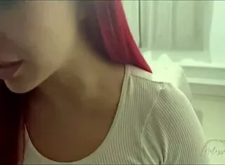 In this scene, redhead slut gets her ass eaten and fucked deeply