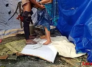 desi village wife gets hardcore outdoor banging on ranch