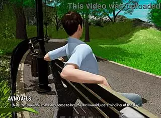 In Ripples 32, the 3D babe's big tits bounce as clothes rip!