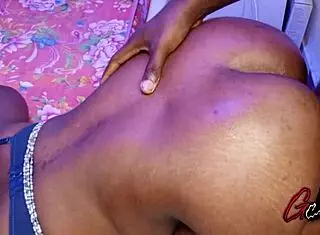 She moans, 'This tight pussy loves that monster cock in doggystyle fucking!'