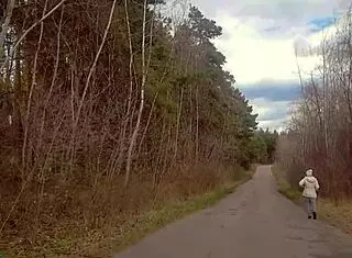 Intense Blowjob from Highway MILF Whore Ends with Cum on Face