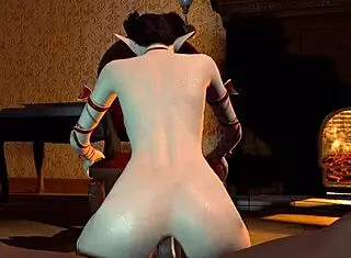 Elf Jumps On Big Dick In Hentai?