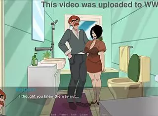 Beautiful housewife cheats with monster cock while husband is in the next room