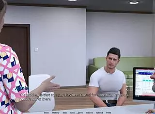 Sara rides daddy in creampie scene from season 2