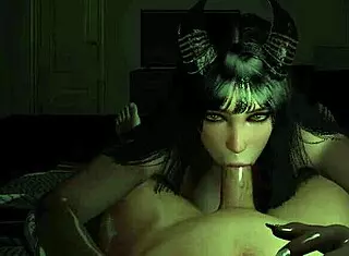 did a succubus just sneak up on me at night? 3d hentai with big tits and ass hardcore action.