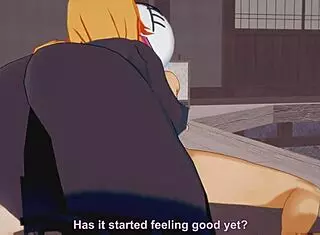 Rangiku Matsumoto in an Intimate Scene with Her Impressive Figure